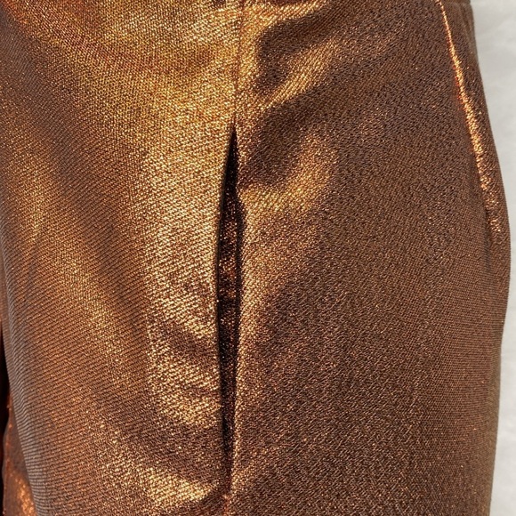 Kamperett Vuelo Copper Jacquard Strapless Dress - Picture 10 of 13